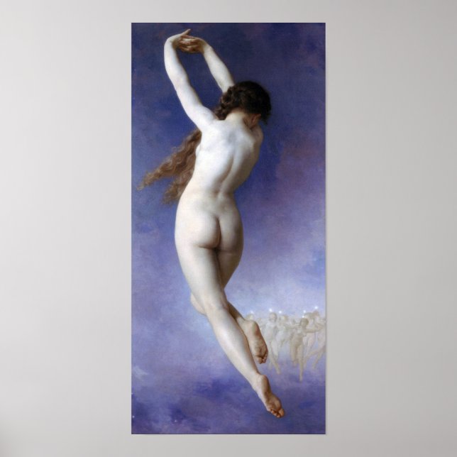 Póster William-Adolphe Bouguereau-Lost Pleiad (Frente)