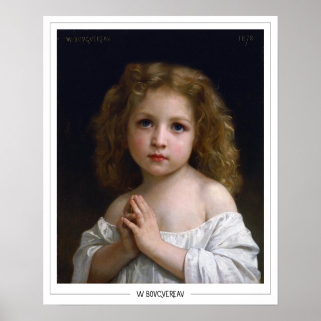 Poster William-Adolphe Bouguereau Zedign Cartaz de Arte # (Frente)