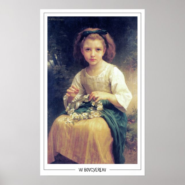 Poster William-Adolphe Bouguereau Zedign Cartaz de Arte # (Frente)