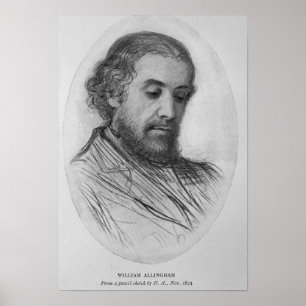 Póster William Allingham, 1874