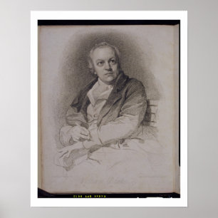 Póster William Blake (1757-1827) gravado por Luigi Schiav