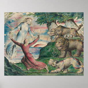 Poster William Blake - Dante que funciona dos três
