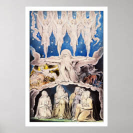 Póster William Blake: Quando as Estrelas da Manhã Cantava