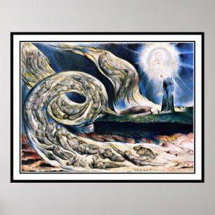 Poster William Blake: Remoinho dos amantes