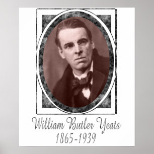 Póster William Butler Yeats