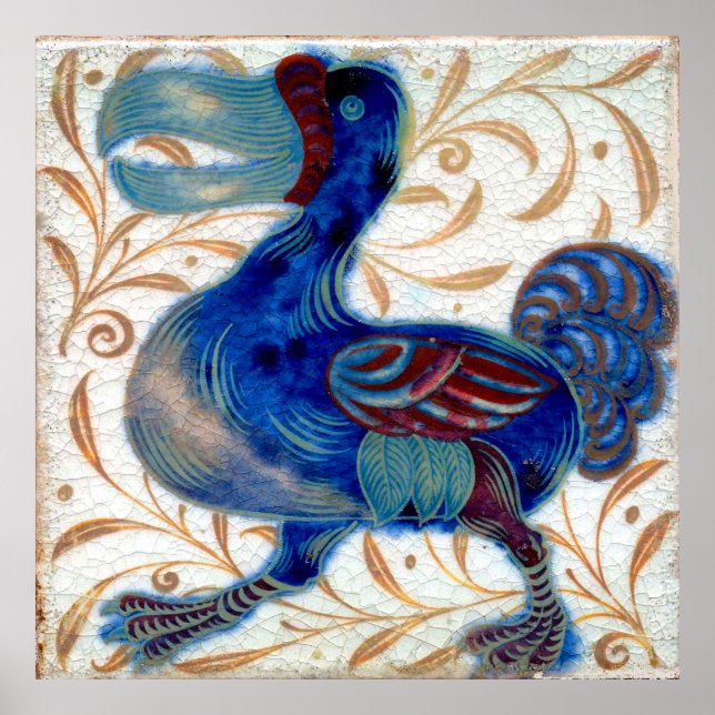 Poster William De Morgan The Dodo (Frente)