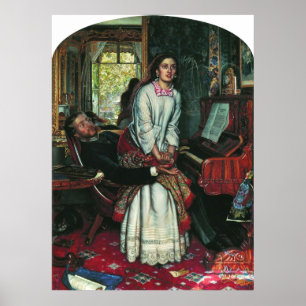 Poster William Holman Hunt Despertando Consciência