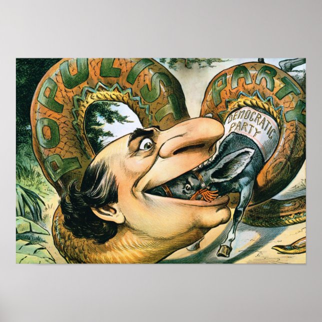 Poster William Jennings Bryan, o Cobra (Frente)