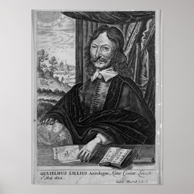 Poster William Lilly (Frente)