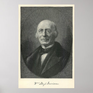 Poster William Lloyd Garrison