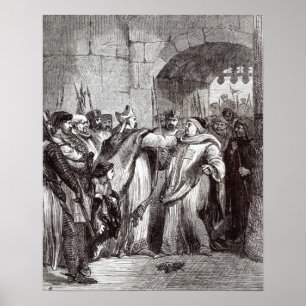 Poster William Longchamp e Hugh de Pudsey