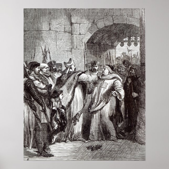 Poster William Longchamp e Hugh de Pudsey (Frente)