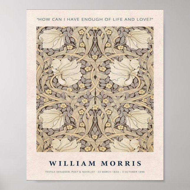 Poster william morris (Frente)