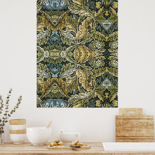 Poster William Morris 1875 Acanthus Vintage