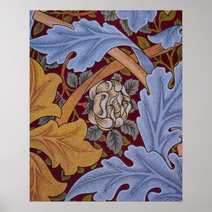 Póster William Morris Acanthus Rua James Wallpaper