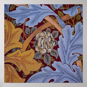 Póster William Morris Acanthus Rua James Wallpaper