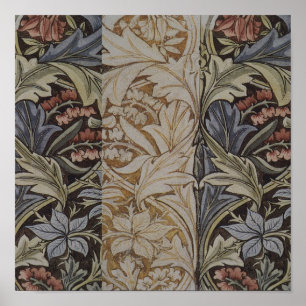 Póster William Morris Bluebell Botânico