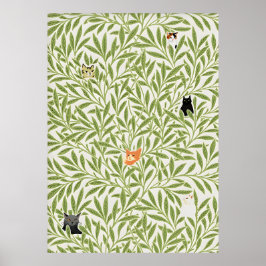 Poster William Morris Cat