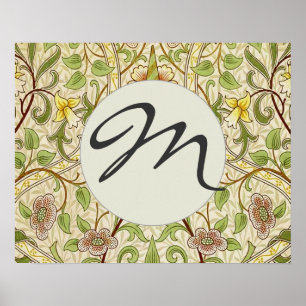 Poster William Morris Daffodil Classic Flower