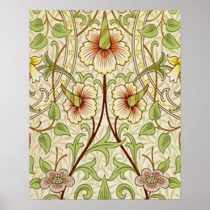 Poster William Morris Daffodil Classic Flower