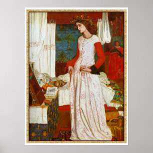 Póster ~ William Morris de Iseult do Belle do La