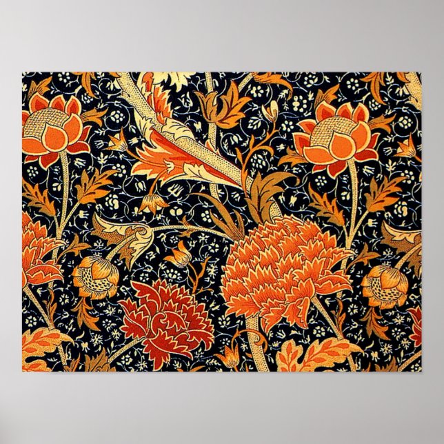 Póster William Morris design, Cray (Frente)