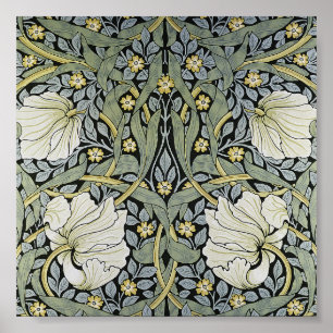 Poster William Morris - design do papel de parede do
