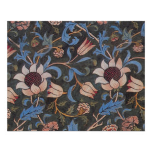 Póster William Morris Evenlode Textile Floral Art