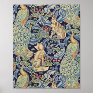 Poster William Morris Forest Rabbit