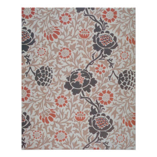Póster William Morris Grafton Botanic Art Design