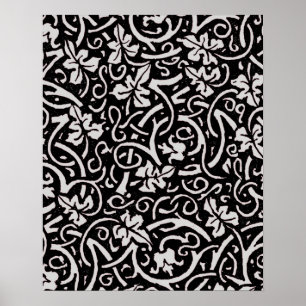 Poster William Morris Grapevine Wallpaper Padrão