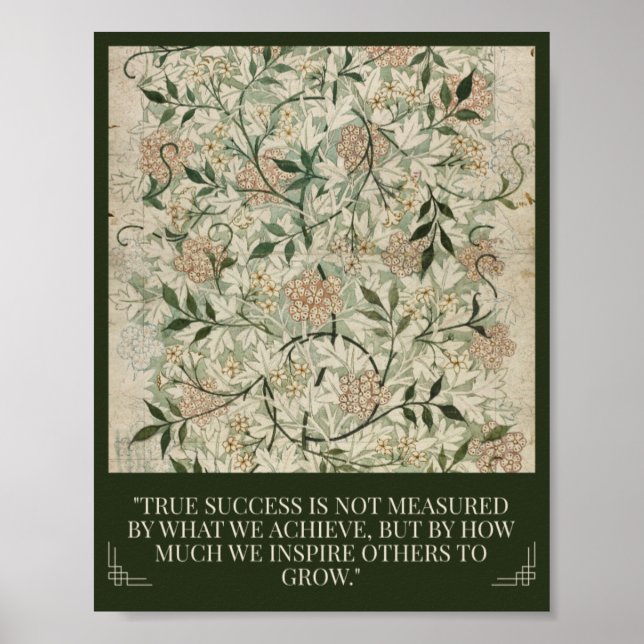 Poster William Morris Heritage Floral (Frente)