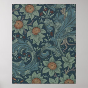 Poster William Morris Orchard Pattern Wallpaper