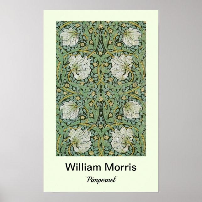 Poster William Morris - Pimpernel (Frente)