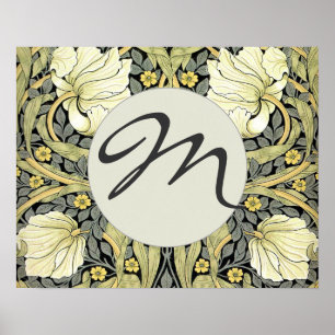 Póster William Morris Pimpernel Floral Wallpaper