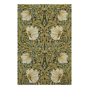 Póster William Morris Pimpernel Vintage Pré-Raphaelite