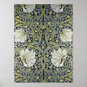 Poster William Morris - Pimpernel Wallpaper Design
