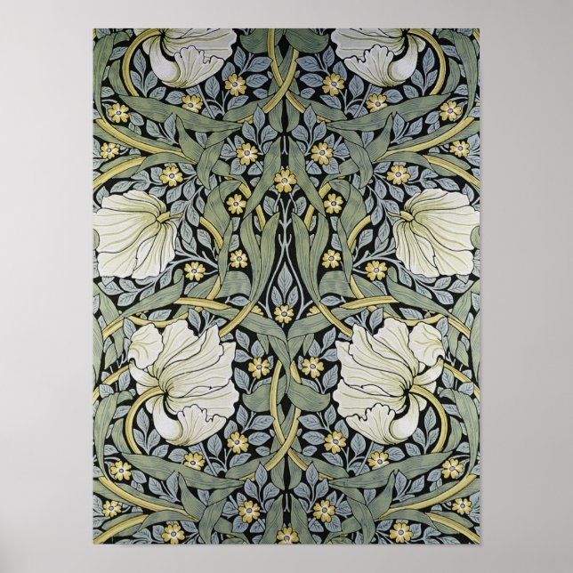 Poster William Morris - Pimpernel Wallpaper Design (Frente)