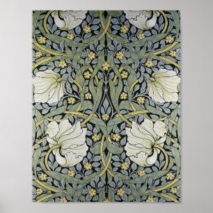 Poster William Morris - Pimpernel Wallpaper Design