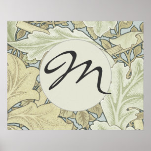 Póster William Morris Rua James Acanthus Wallpaper