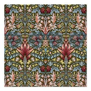 Póster William Morris Snakeshead Padrão Floral