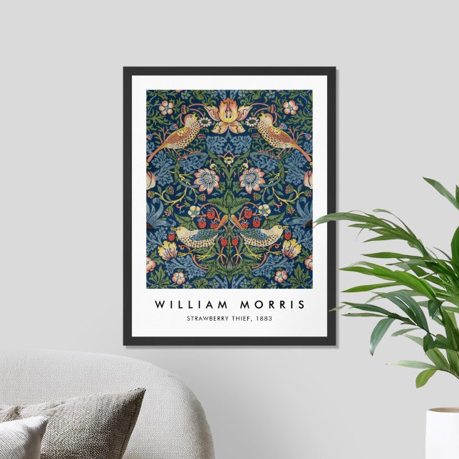 Poster William Morris Strawberry Thief (Criador carregado)