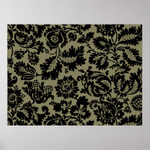 Póster William Morris Venetian Damask Brocade