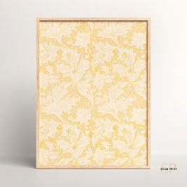 Poster William Morris Wallflower Wallpaper Design Art
