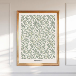 Poster William Morris Willow Bough Art Exhibtion Impressã