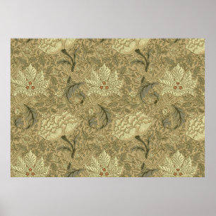 Poster William Morris Windrush Wallpaper Pattern