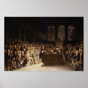 Póster William Pitt que endereça a casa
