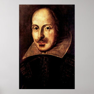 Póster William Shakespeare Portrait