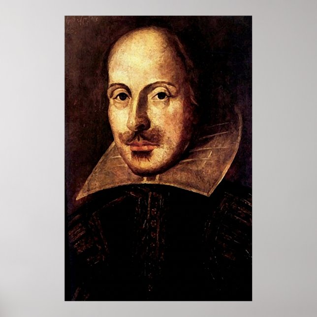 Póster William Shakespeare Portrait (Frente)