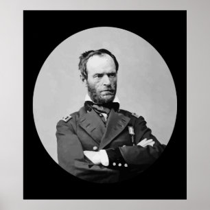 Póster William Tecumseh Sherman